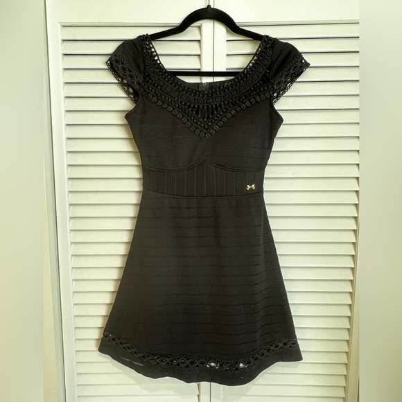 Black Lucy in the Sky Dress - Picture 2 of 16